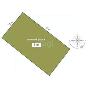 Дом 12м², 1-этажный, участок 5 сот.