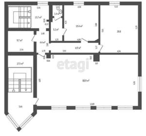 Дом 725м², 4-этажный, участок 42 сот.