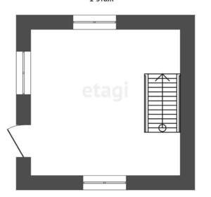 Дом 40м², 2-этажный, участок 5 сот.