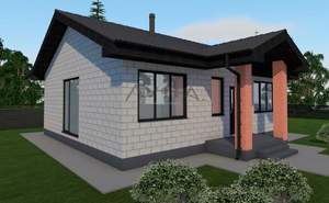 Дом 84м², 1-этажный, участок 8 сот.