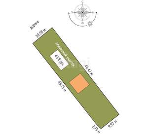 Дом 30м², 2-этажный, участок 5 сот.