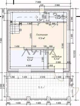 Дом 96м², 2-этажный, участок 6 сот.