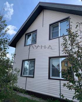 Дом 93м², 2-этажный, участок 10 сот.  