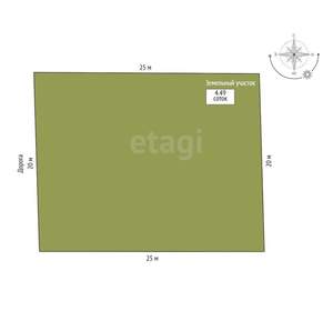 Дом 48м², 2-этажный, участок 4 сот.  