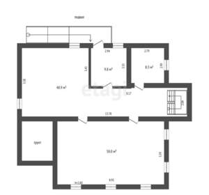 Дом 314м², 2-этажный, участок 13 сот.  