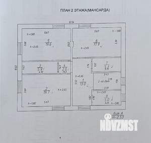 Коттедж 292м², 3-этажный, участок 10 сот.  