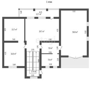 Дом 237м², 2-этажный, участок 12 сот.  