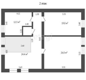 Дом 240м², 2-этажный, участок 15 сот.  