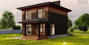 Дом 150м², 2-этажный, участок 5 сот.  