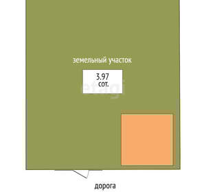 Дом 50м², 2-этажный, участок 4 сот.  