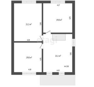 Дом 190м², 2-этажный, участок 7 сот.  