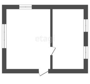 Дом 44м², 2-этажный, участок 8 сот.  