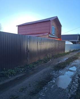 Дом 42м², 2-этажный, участок 4 сот.  