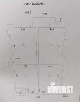 Коттедж 390м², 3-этажный, участок 10 сот.  