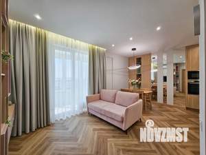 1-к квартира, посуточно, 42м2, 18/22 этаж