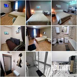 1-к квартира, посуточно, 34м2, 1/1 этаж