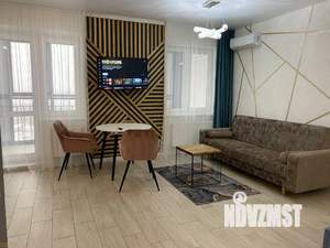 1-к квартира, посуточно, 45м2, 1/1 этаж