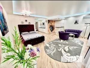 1-к квартира, посуточно, 50м2, 1/1 этаж