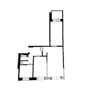 3-к квартира, на длительный срок, 60м2, 6/9 этаж