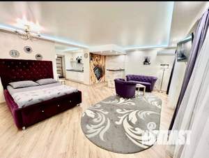 1-к квартира, посуточно, 50м2, 1/1 этаж