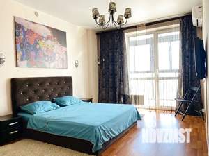 1-к квартира, посуточно, 48м2, 15/25 этаж