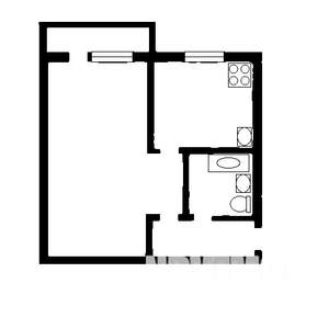 1-к квартира, на длительный срок, 39м2, 6/10 этаж