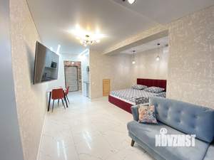 Студия квартира, посуточно, 35м2, 13/25 этаж