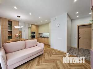 1-к квартира, посуточно, 42м2, 18/22 этаж