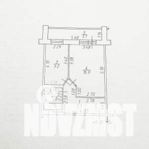 1-к квартира, на длительный срок, 38м2, 3/10 этаж