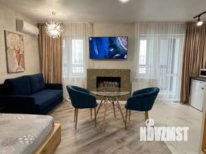 Студия квартира, посуточно, 40м2, 16/25 этаж