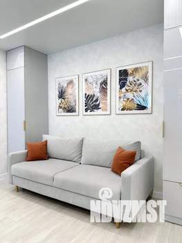 Студия квартира, посуточно, 40м2, 22/24 этаж