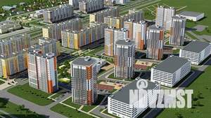 1-к квартира, строящийся дом, 27м2, 14/18 этаж