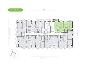 3-к квартира, вторичка, 83м2, 4/24 этаж