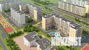 3-к квартира, строящийся дом, 80м2, 16/18 этаж