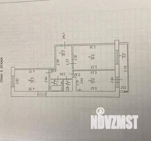 2-к квартира, вторичка, 58м2, 5/10 этаж