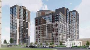 1-к квартира, строящийся дом, 26м2, 16/25 этаж