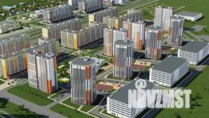 2-к квартира, строящийся дом, 63м2, 18/18 этаж