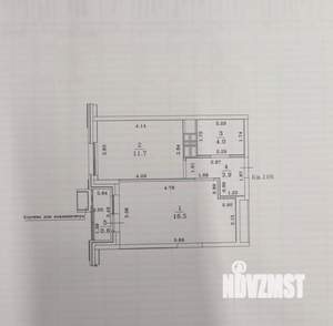 1-к квартира, вторичка, 37м2, 19/23 этаж