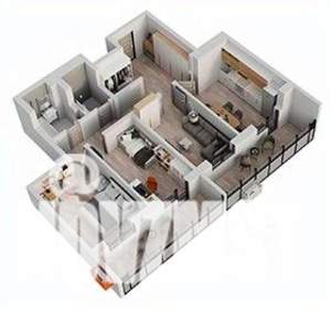 3-к квартира, строящийся дом, 82м2, 13/18 этаж