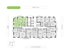 3-к квартира, вторичка, 75м2, 9/24 этаж