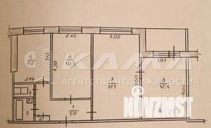 3-к квартира, вторичка, 58м2, 7/9 этаж