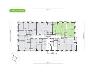 4-к квартира, вторичка, 112м2, 8/16 этаж