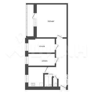 3-к квартира, вторичка, 63м2, 6/9 этаж