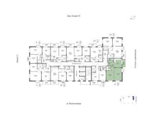 2-к квартира, вторичка, 60м2, 5/14 этаж