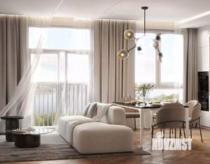 2-к квартира, вторичка, 56м2, 22/24 этаж