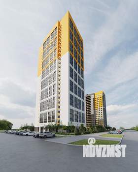 1-к квартира, строящийся дом, 26м2, 24/25 этаж