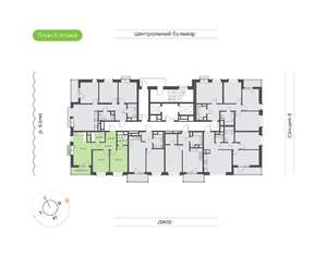 2-к квартира, вторичка, 60м2, 5/19 этаж