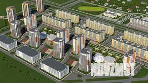 1-к квартира, строящийся дом, 27м2, 14/18 этаж