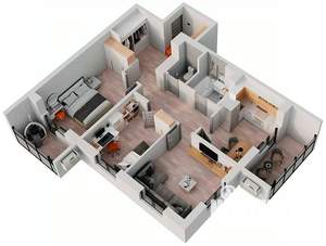 3-к квартира, вторичка, 79м2, 17/18 этаж