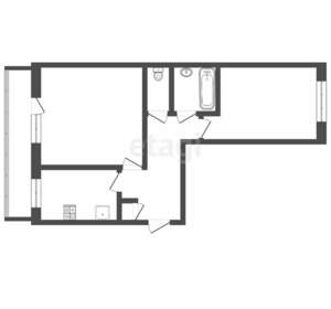 2-к квартира, вторичка, 43м2, 5/5 этаж